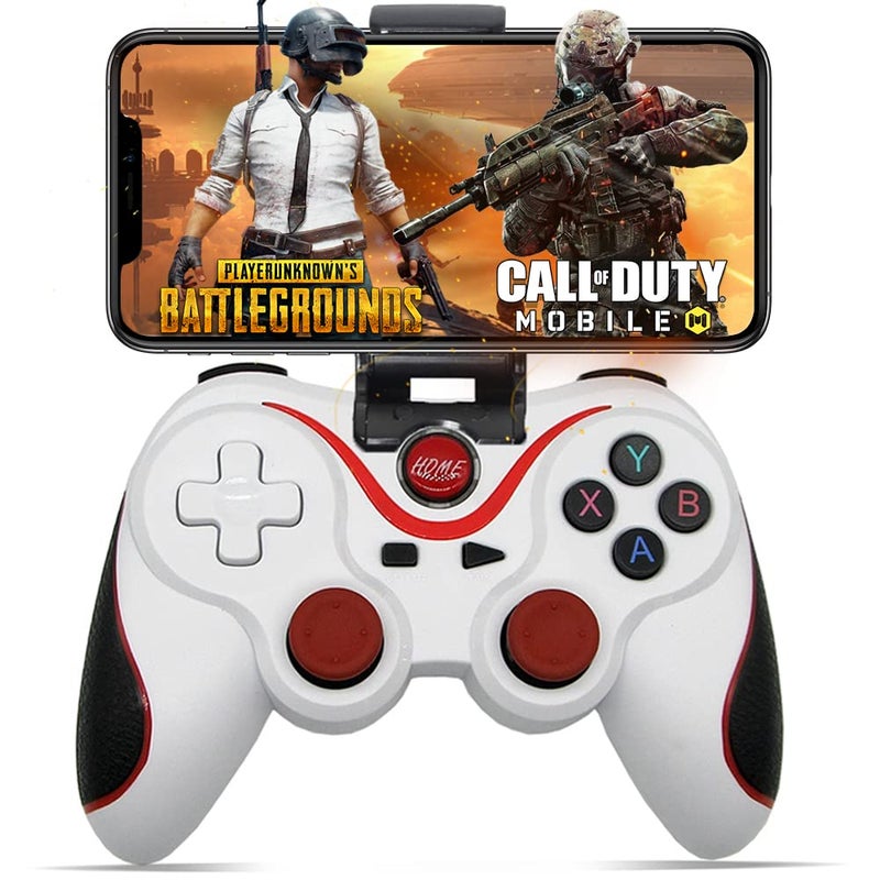 Megadream Mobile Game Controller for Android, Wireless Key Mapping Joystick Gamepad for Call of Duty & PUBG Mobile & More, Compatible for Samsung Galaxy LG HTC Other Phone Tablet, Not for iOS - Image 1
